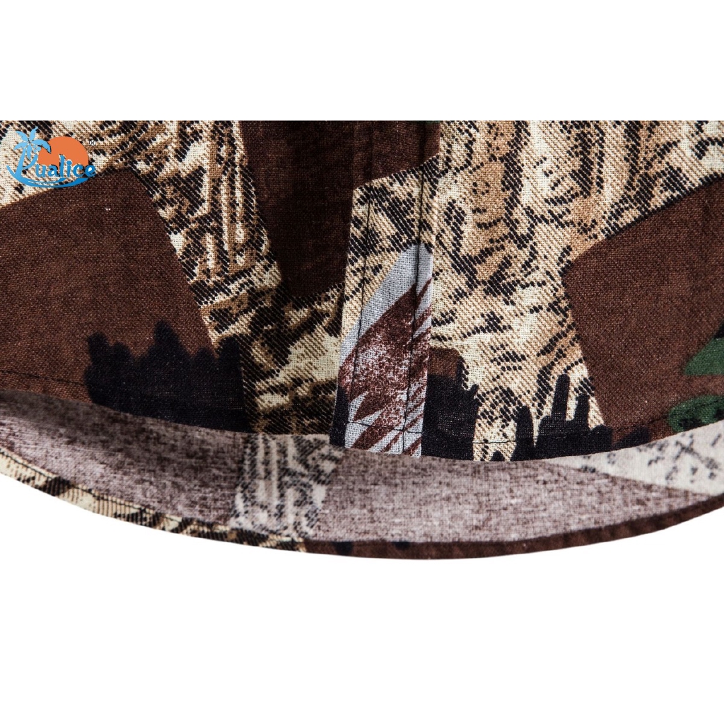 Men's spring and autumn digital printing long-sleeved shirt men's lapel shirt62 | BigBuy360 - bigbuy360.vn