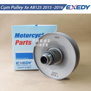 A8 [ EXEDY Air blade125-LEAD-PCX ] Pulley EXEDY Nồi Sau AB125 - LEAD 125 - PCX đời 2015-2018 hãng Exedy công nghệ japan