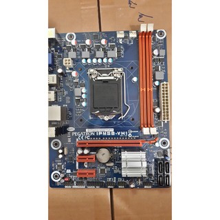 Main H61 socket 1155 like new Full box + chặn + dây sata