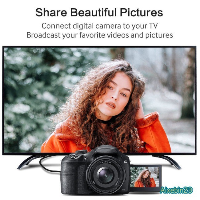 Dây Cáp Chuyển Đổi HDMI Sang HDMI 1M/1.5M 4K HD 1080P 3D Cho Pc/Projector/Camera/Tv/Monitor/Dvd