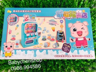 ĐỒ CHƠI QUẦY BÁN NƯỚC MINI  ( PIN )