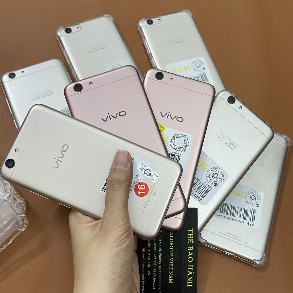 Smartphone Vivo Y53 Ram 2G Bộ Nhớ 16G chip xử lý là Snapdragon 425 Androi 6.0.1 Chơi game xem phim