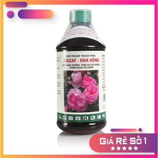 Thảo mộc trị sâu cho Hoa hồng - Anisaf hoa hồng - chai 1 lít
