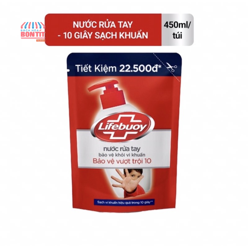 Nước rửa tay Lifebouy túi 400g