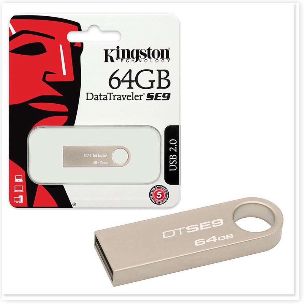 usb 2.0 kingston se9 8gb 16gb 32gb 64gb - ĐỦ DUNG LƯỢNG