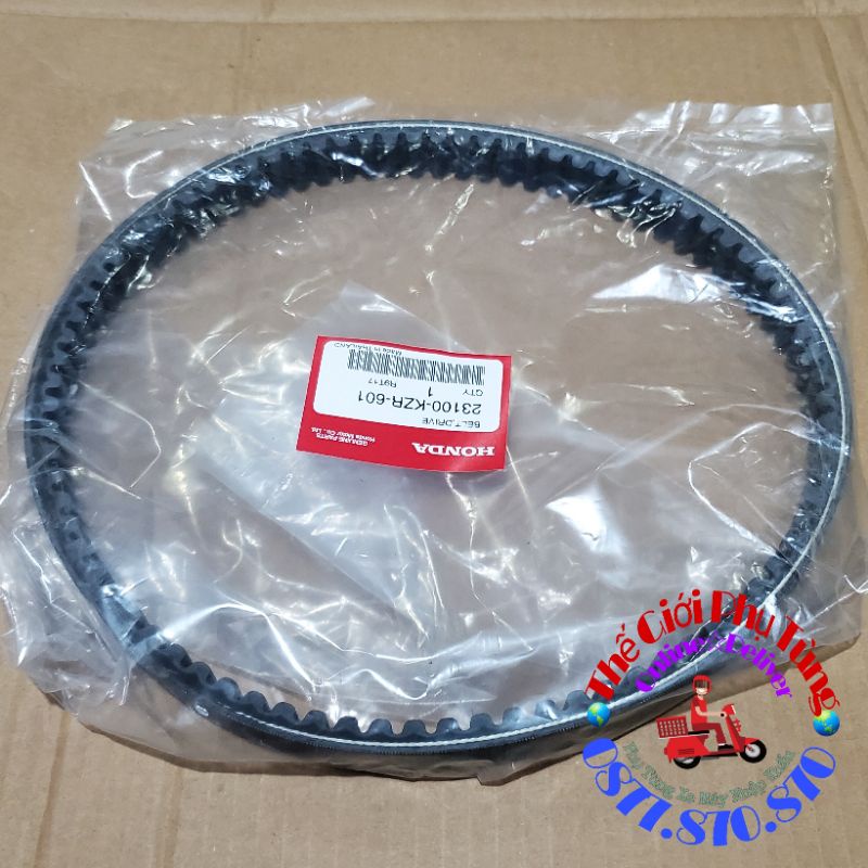 Dây curoa Click 125/ AB 125/ Vario/ Lead 125/ SH mod zin mới - 23100-KZR-601