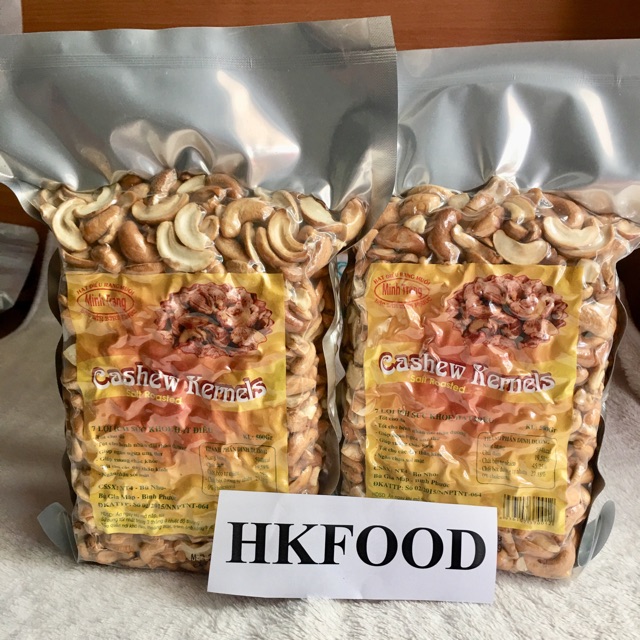 1kg Hạt Điều rang muối vỡ đôi Bình Phước