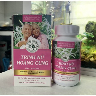 Trinh Nữ Hoàng Cung – Hỗ trợ điều trị u xơ tử cung, u nang buồng trứng, u xơ tuyến tiền liệt lọ 50 viên chính hãng