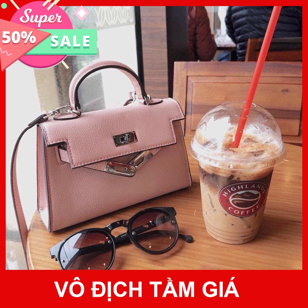 [GIÁ SỈ+ TẶNG KHĂN] Túi hm size 19 túi xách nữ hermes mini kèm khăn đeo chéo cực xinh