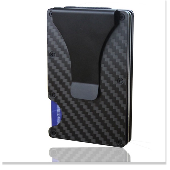 Kẹp tiền Money Clip cao cấp Carbon Fiber Metal