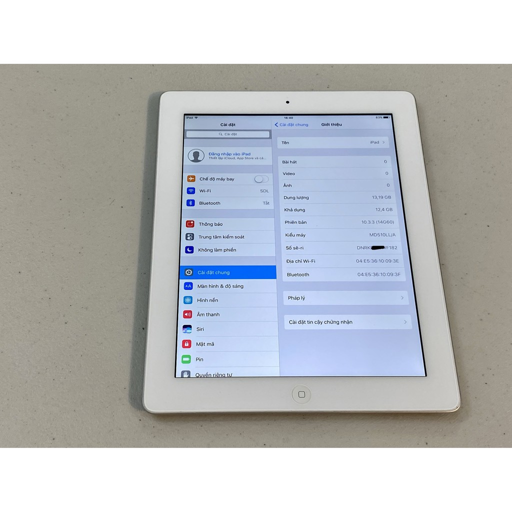 Máy tính bảng Apple iPad 4 dung lượng bản WIFI nhập từ Mỹ | BigBuy360 - bigbuy360.vn