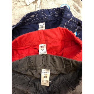 Quần short da cá đen Carter