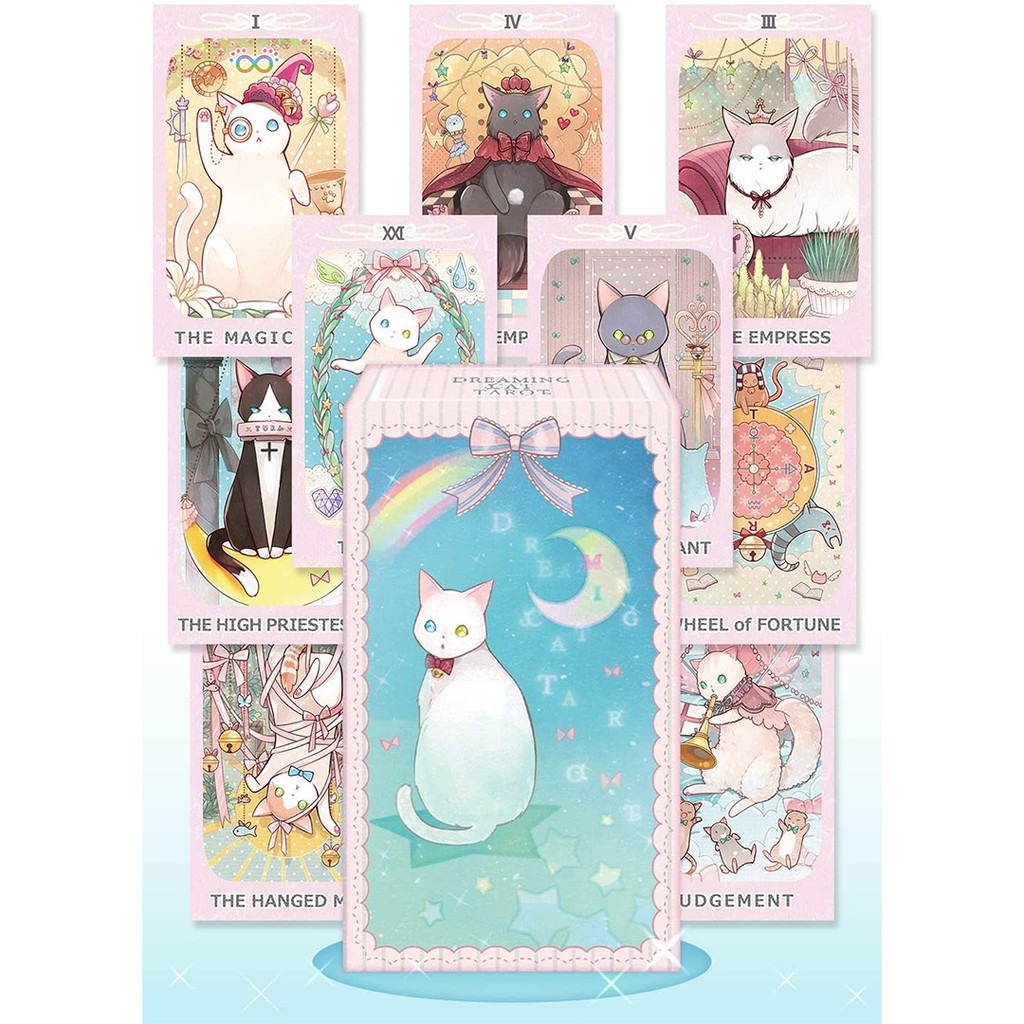 Bộ Bài Dreaming Cat Tarot  - Bài Gốc Authentic Chính Hãng 100%