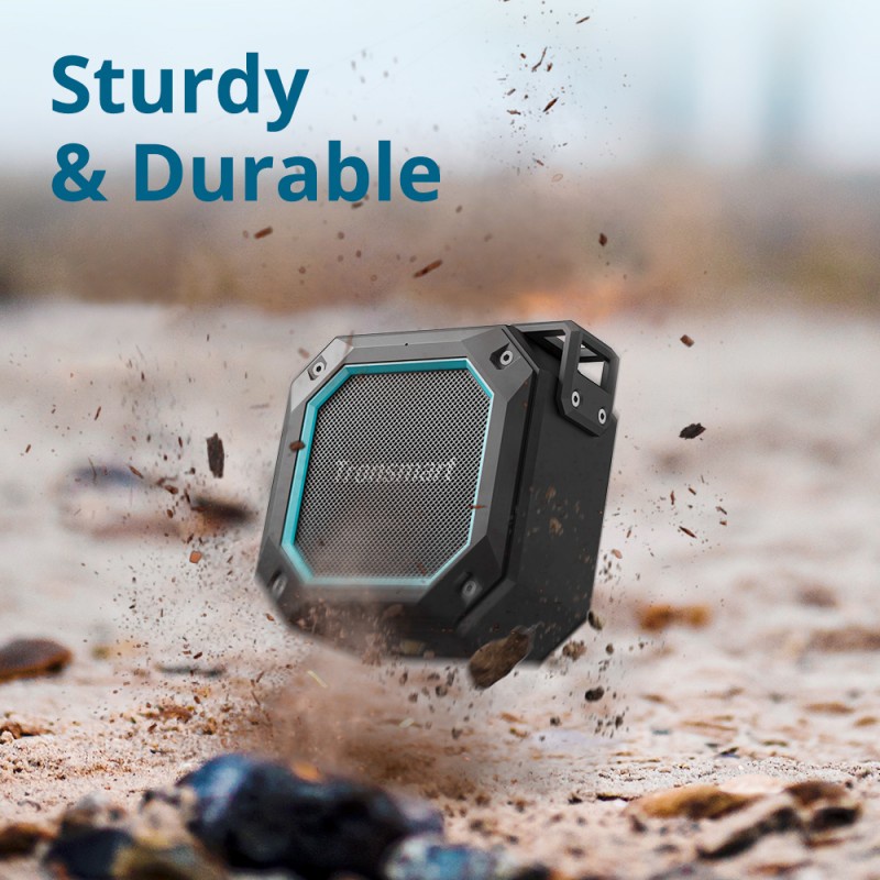 Loa Bluetooth Tronsmart Groove 2 Speaker, Công suất 10W, Chống nước IPX7, Dải led theo nhạc