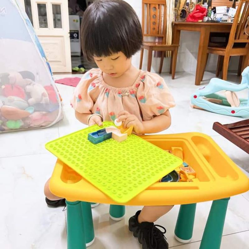 BỘ BÀN GHẾ LEGO ĐA NĂNG