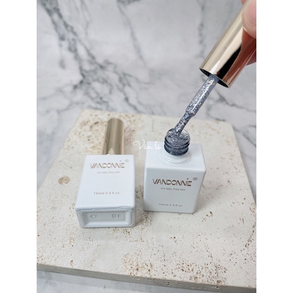 sơn gel vandonnie nhũ 7 màu đỏ tuyết các màu siêu hot