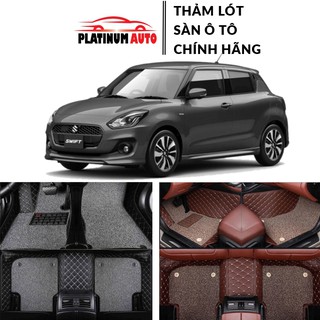 Thảm lót sàn ô tô 5D 6D Suzuki Swift da PU cao cấp, không mùi, giảm 20% tiếng ồn