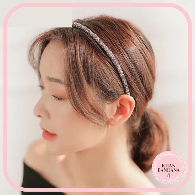 Cài tóc đá lấp lánh