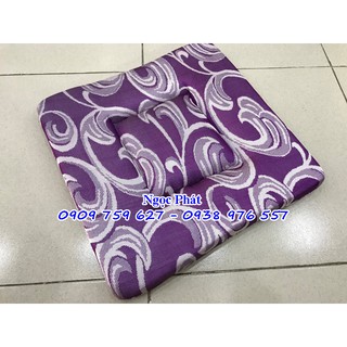 Nệm lót ngồi 38x38x3cm. Nệm ngồi. Nệm ngồi bệt.