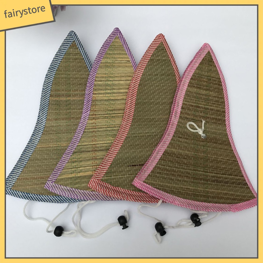 Mũ đan cói vành rộng chống tia uv có thể gập lại thời trang đi biển cho nữ