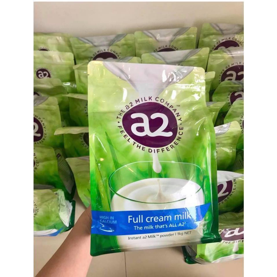 Sữa tươi dạng bột nguyên kem A2 1000g của ÚC
