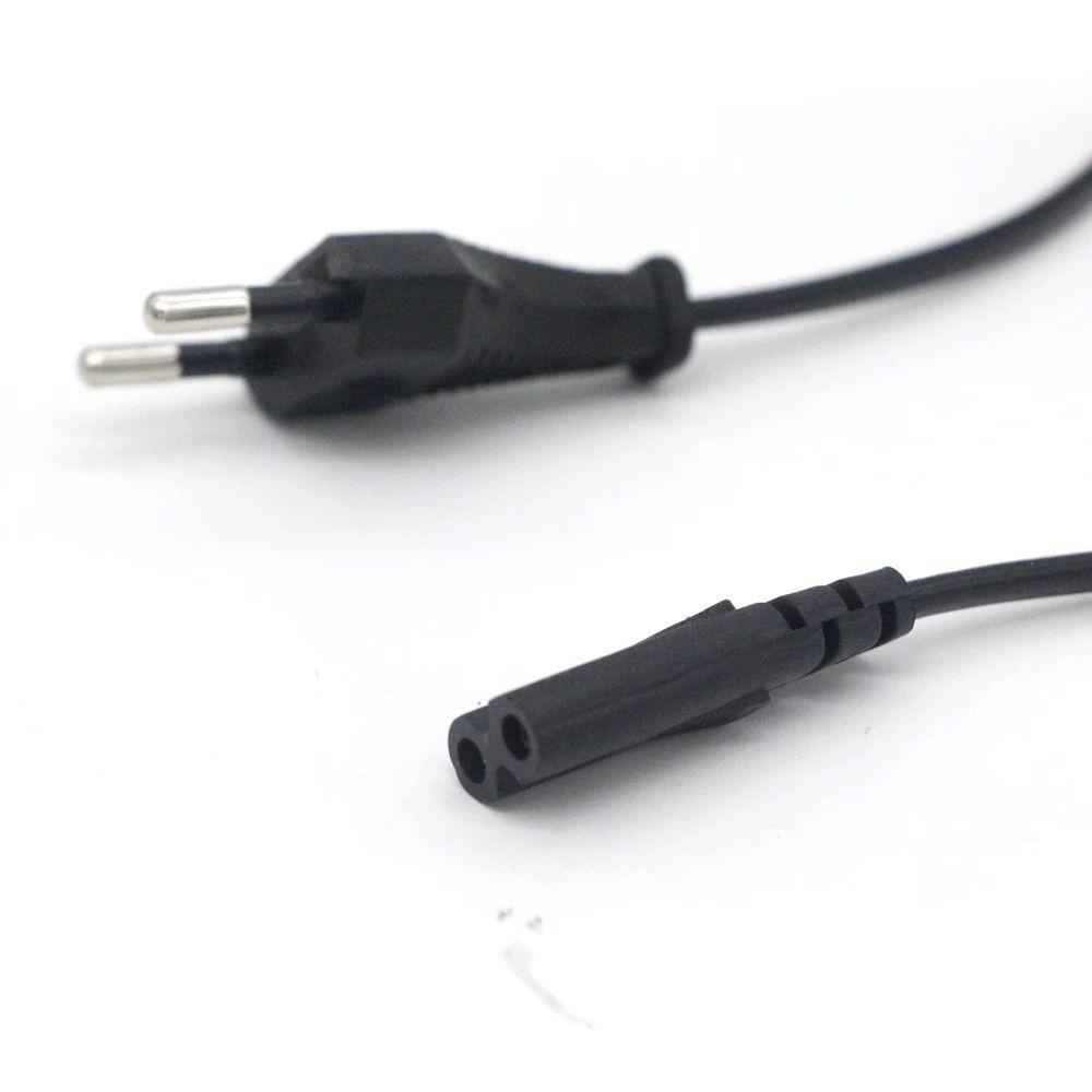 AUGUSTINA Dây Cáp Nguồn 1.5Meter C7 Cho TV 2-Prong Pin