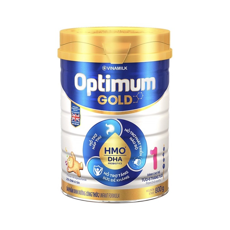 Sữa bột Optimum Gold 1 mẫu mới 800g