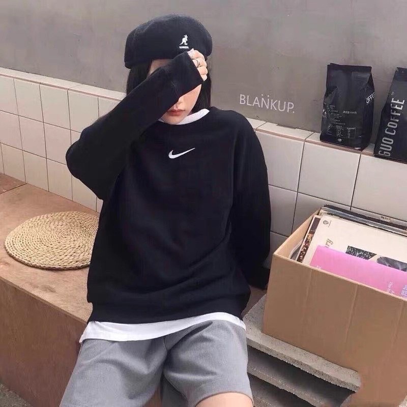 ÁO SWEATER NỈ FORM RỘNG UNISEX (có hình chụp thật)