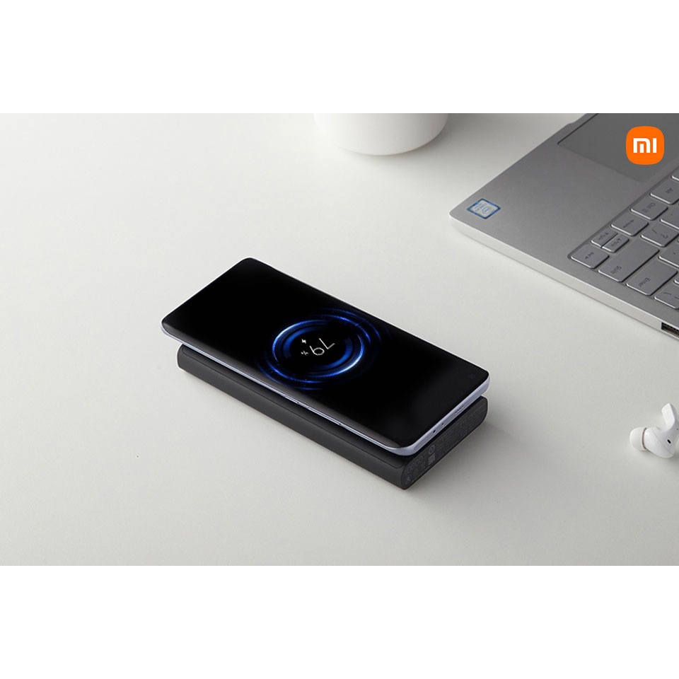 Pin dự phòng sạc không dây Qi 10.000 mAh Sạc Nhanh 22.5W Xiaomi WPB15PDZM