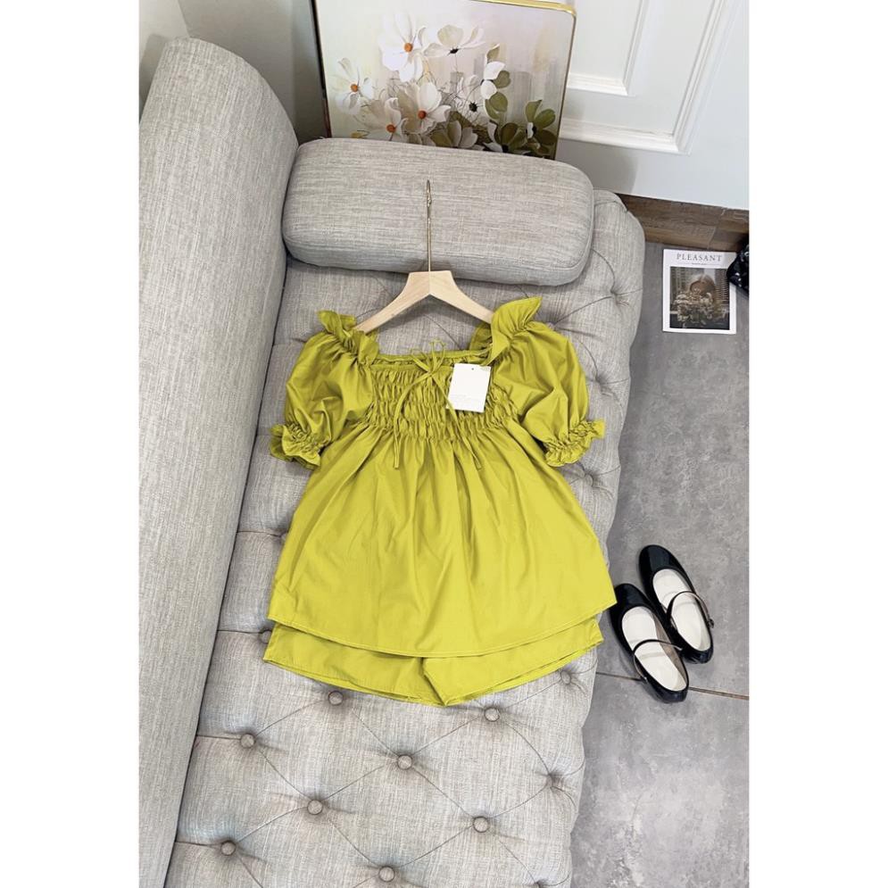 Set đồ nữ cá tính, set quần sóc áo quây đi chơi sang chảnh mùa hè đẹp 8A00008 JKR | BigBuy360 - bigbuy360.vn