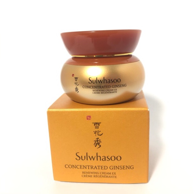 Kem tái tạo và trẻ hóa da từ nhân sâm cô đặc Sulwhasoo Concentrated Ginseng Renewing Cream ex