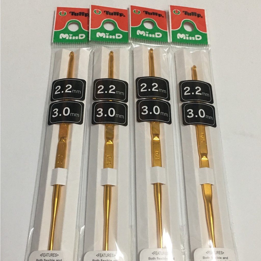 Kim đan 2 đầu - Tulip double pointed hook