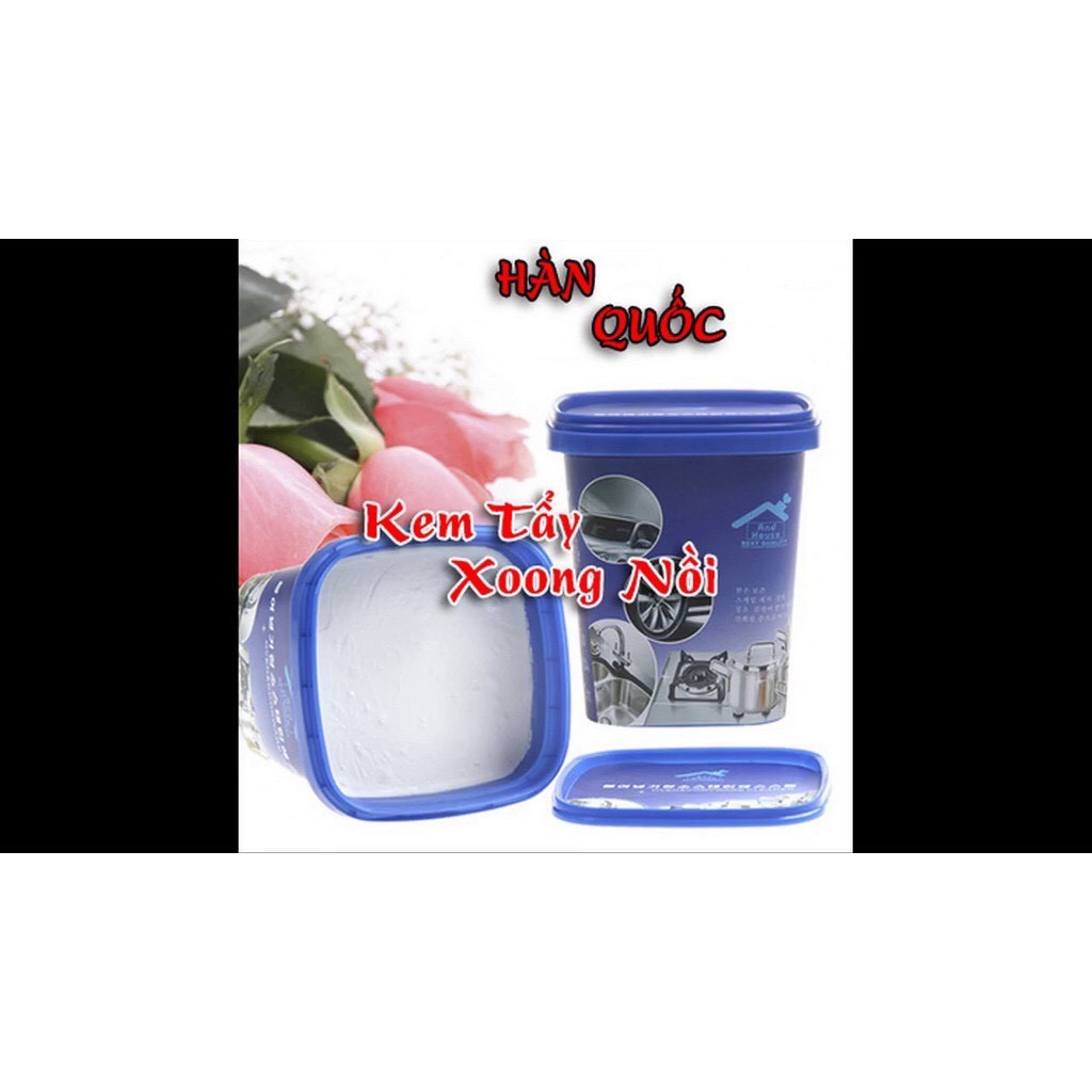 Kem Tẩy Rửa Xoong Nồi Đa Năng Hàn Quốc - Đánh Bay Các Vết Bẩn Cứng Đầu,Siêu Sạch