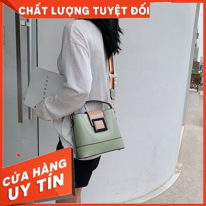 Túi Đeo chéo khóa vuông Hàn Quốc QN 01 | BigBuy360 - bigbuy360.vn