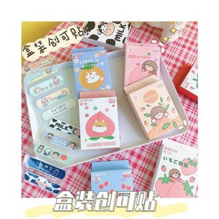 QC_Hộp 20 Miếng urgo Ago Băng Cá Nhân Hoạt hình siêu cute