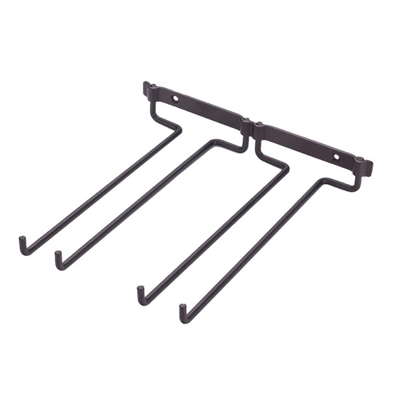 QQ Giá Đỡ Ly Rượu Vang Gắn Tường 2 Màu Tùy Chọn Tiện Dụng Cho Nhà Bếp / Quán Bar