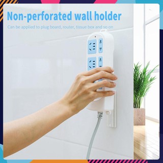 Móc Dán Tường Chịu Lực Treo Ổ Cắm Tiện Lợi - Miếng Nhựa Dạng Trượt Thông Minh
