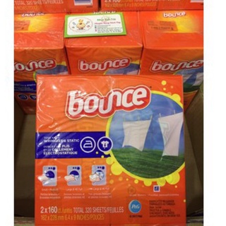 Giấy Thơm quần áo Bounce 160 tờ Mỹ