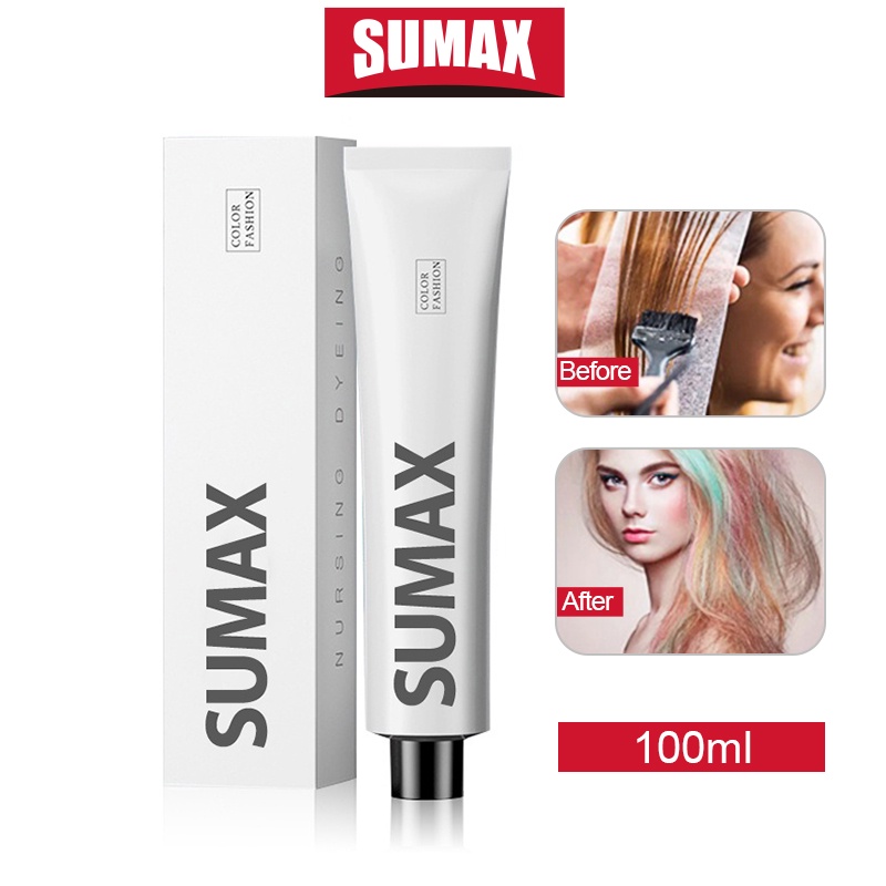 Thuốc nhuộm tóc SUMAX nhiều màu tùy chọn tiện dụng 100ml