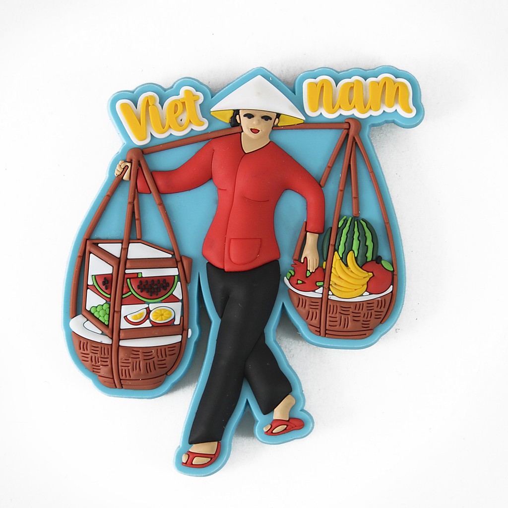 Nam châm dán tủ lạnh lưu niệm Việt Nam