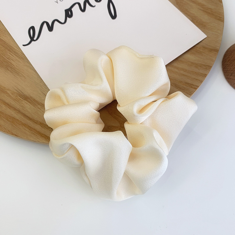 Dây Cột Tóc Màu Trơn Đơn Giản Cho Nữ