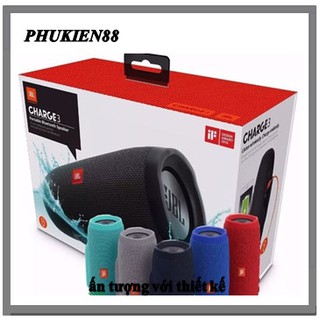 Loa Bluetooth Không Dây Charge 3+ Mini Vỏ Nhôm Nghe Nhạc Hay Âm Thanh