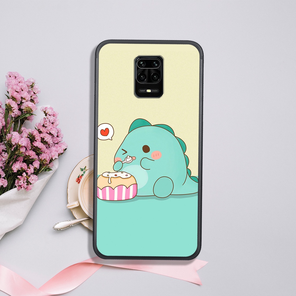 [HOT]ỐP XIAOMI REDMI NOTE 9 - REDMI NOTE 9S  , IN HÌNH KHỦNG LONG CHIBI SIÊU DỄ THƯƠNG.