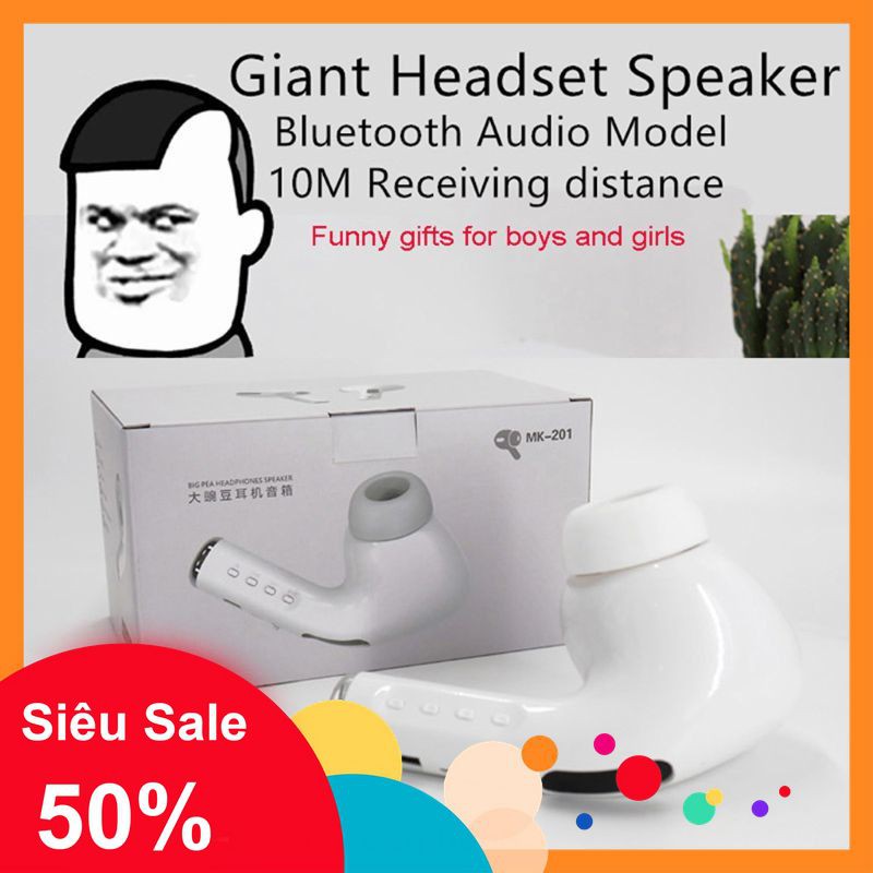 LOA BLUETOOTH TAI NGHE KHỔNG LỒ MK-101, MK-201
