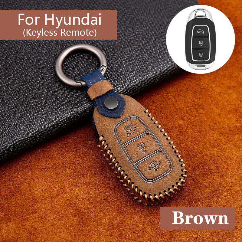 Bao Da Bảo Vệ Chìa Khóa Tiện Dụng Cho Xe Hơi Hyundai Solaris Accent