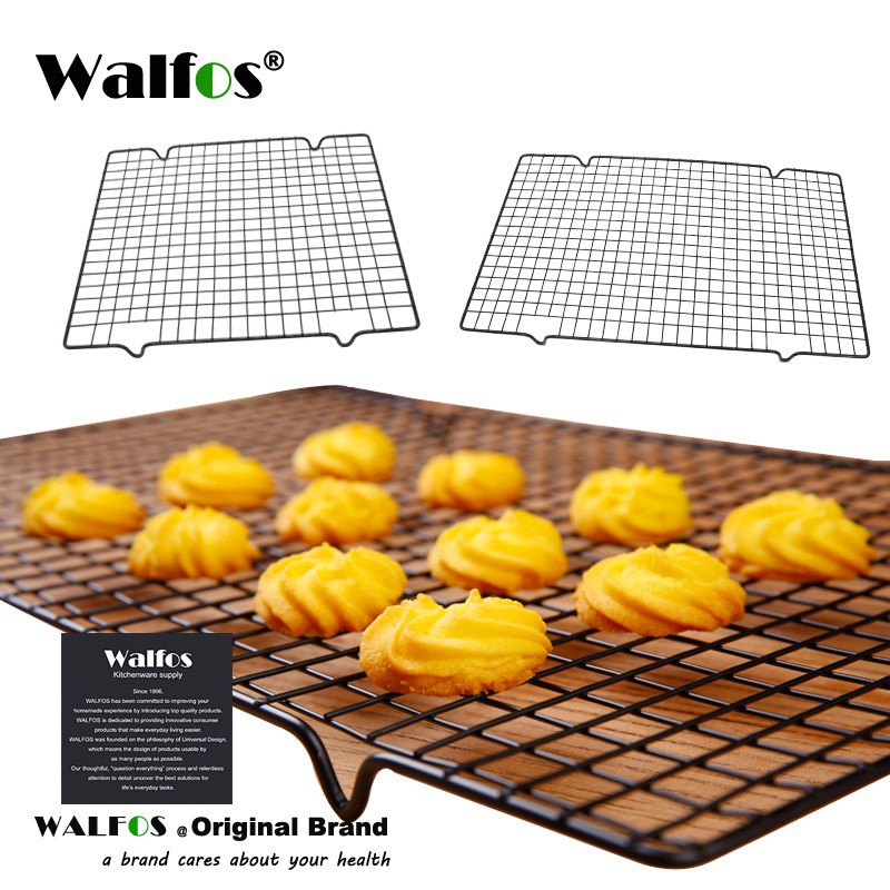Vỉ làm mát bằng thép không gỉ chống dính Walfos
