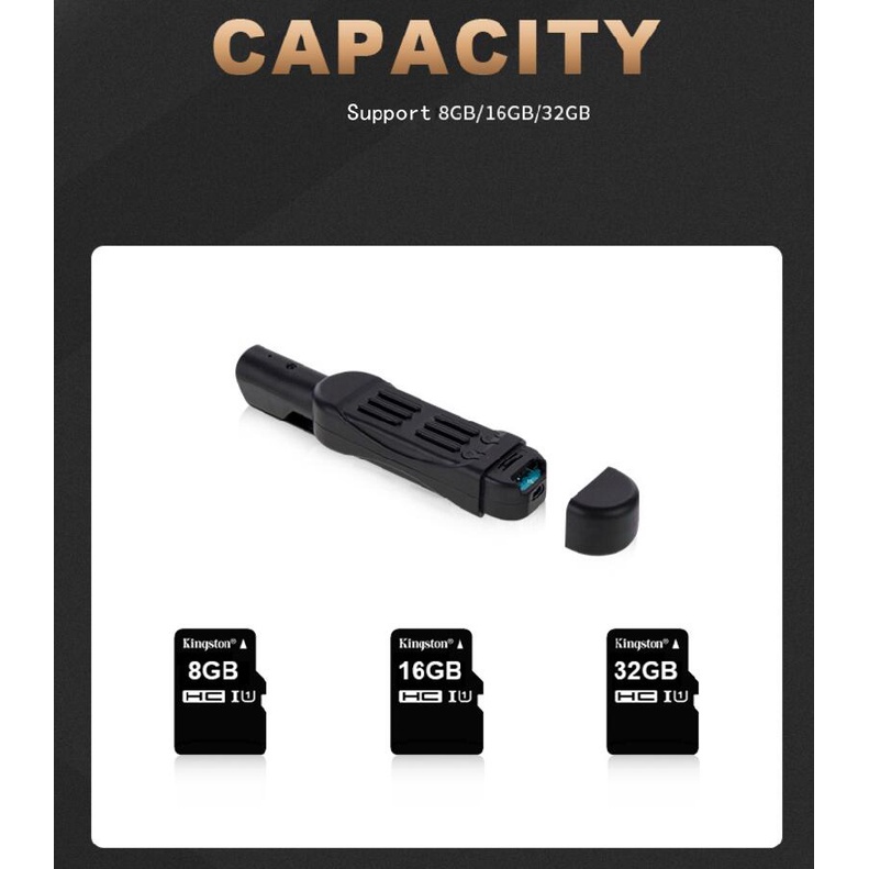 Bút Camera ghi hình kỹ thuật số Mini T189 Full HD 1080P | BigBuy360 - bigbuy360.vn