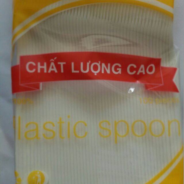 [Sỉ Giá Tốt ] Muỗng nhựa cao cấp