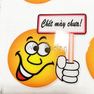 Logo nổi,icon mặt cười,tem cảnh  báo
