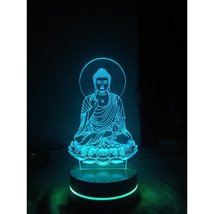 quà biếu đèn ngủ hình Phật A Di Đà